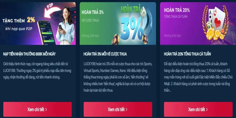 Các chương trình khuyến mãi hấp dẫn của 188 com vn